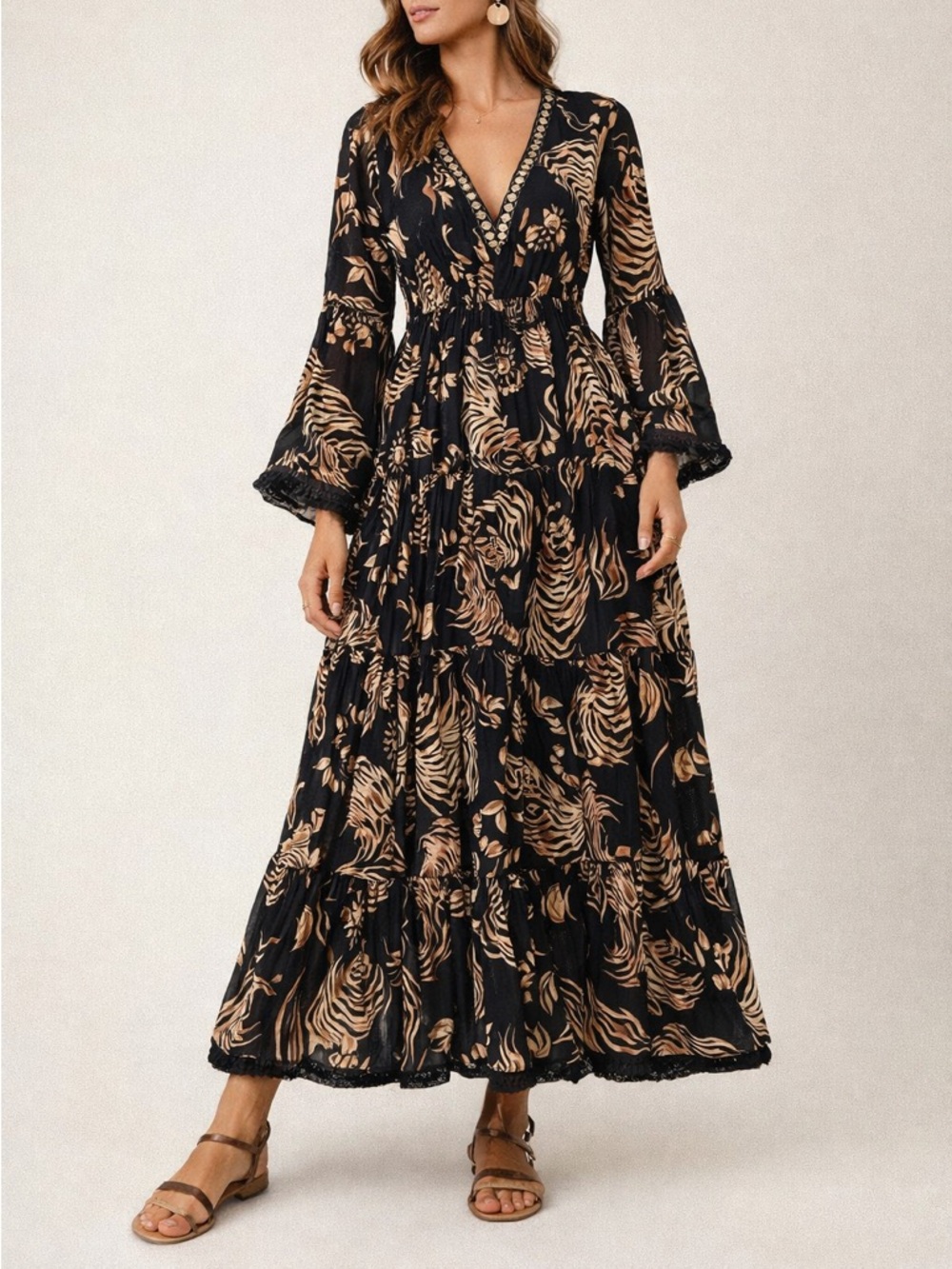 Floral Boho Maxi Dress